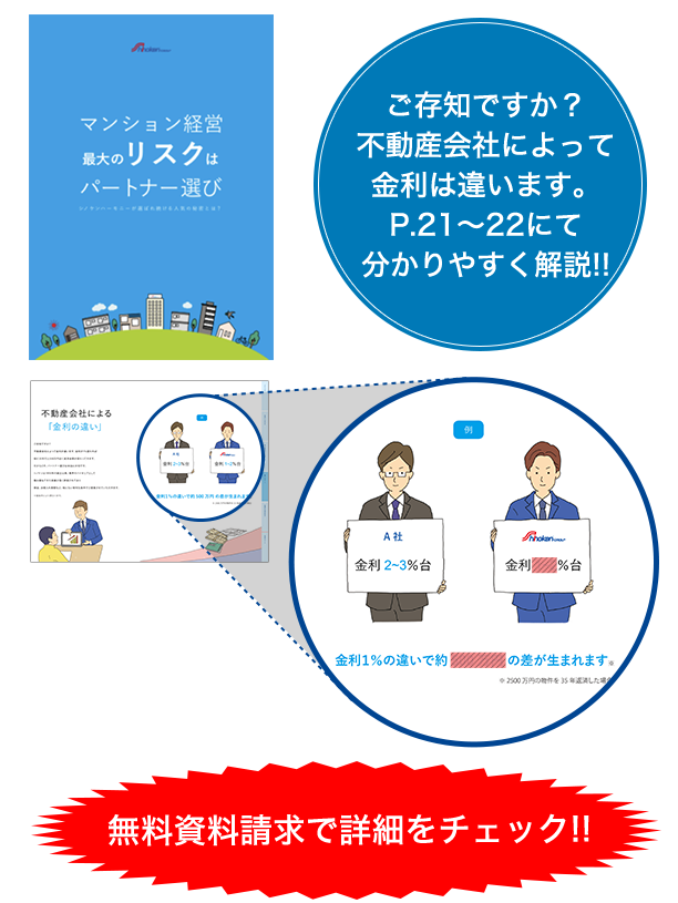 無料資料請求で詳細をチェック！！