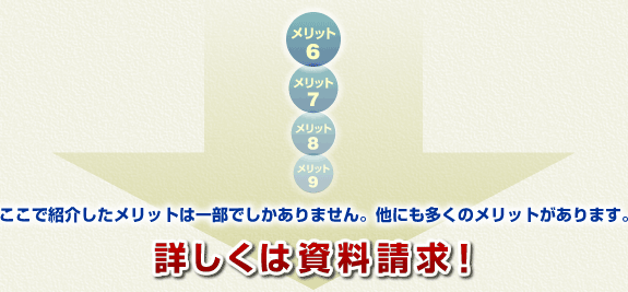 ここで紹介したメリットは一部でしかありません。他にも多くのメリットがあります。